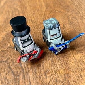 Disney Cars Retired Die-Cast Heavy Metal Mater Eddie Rocky Band Pitt Crew Pixar